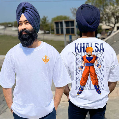 Khalsa - Anime Oversized T shirt