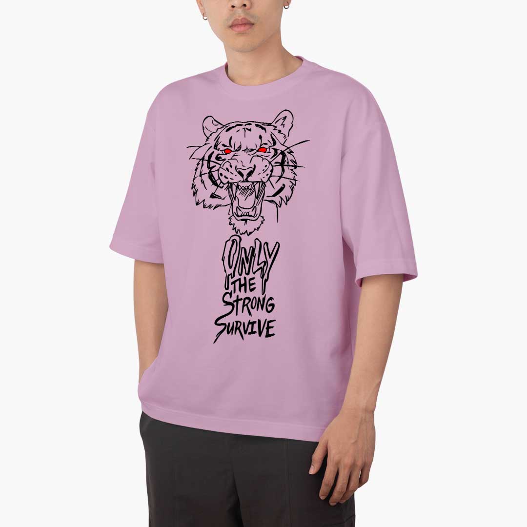The Strong Survive Oversized T shirt