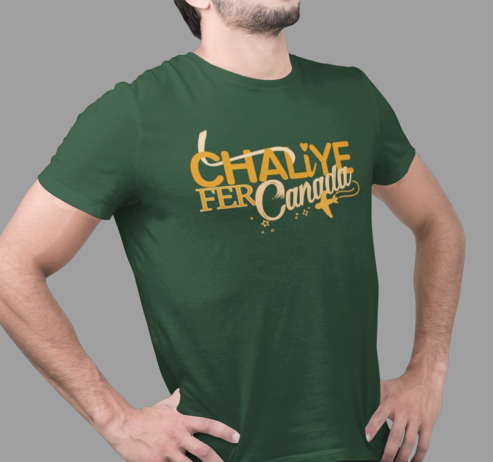 Chaliye Fer Canada - Men Punjabi T Shirts