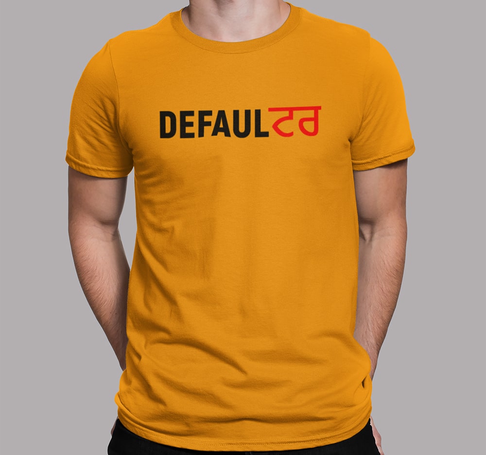 Defaulter - Men Punjabi T Shirt