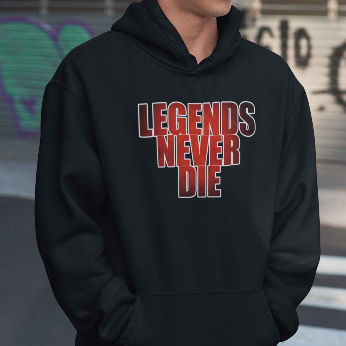 Legends Never Die - Sidhu Moose Wala Hoodie - Printed Moosewala Hoodie ...