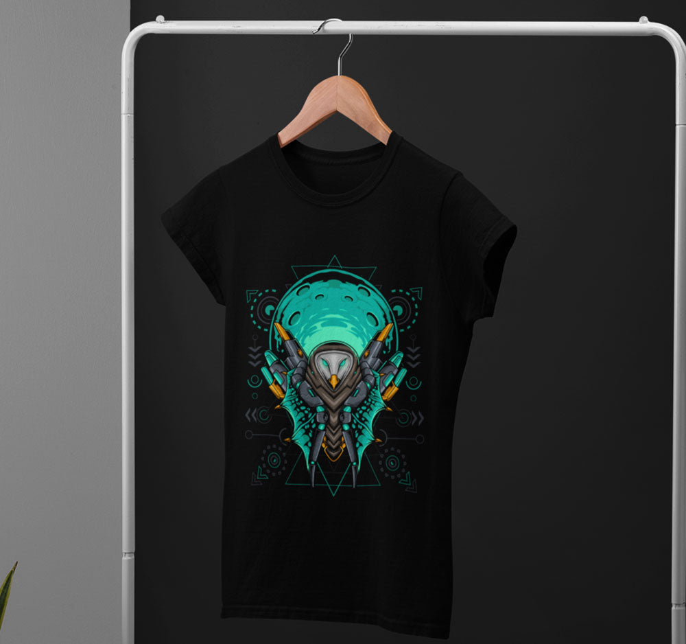 Owl Cyberpunk - Men Lycra T-Shirt