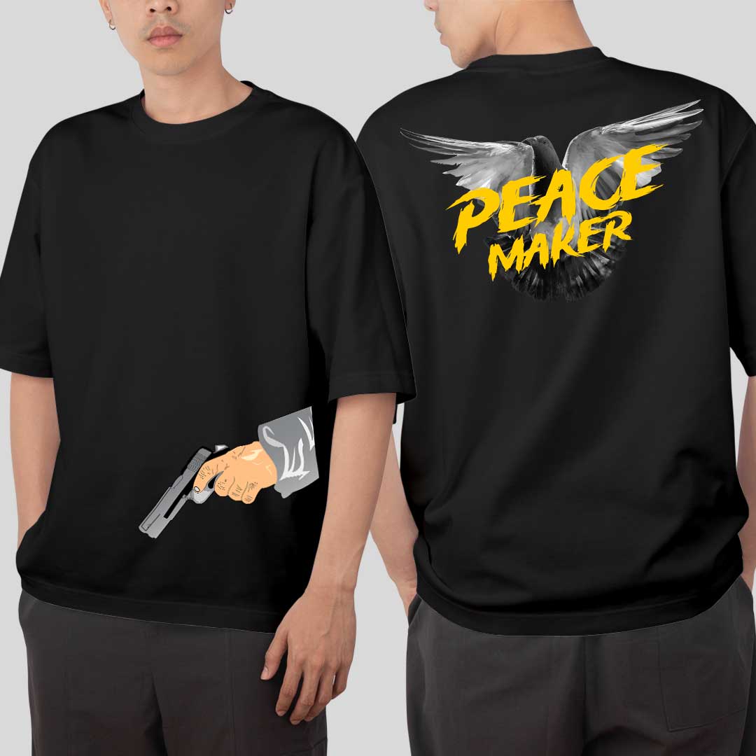 Peace Maker Oversized T Shirt