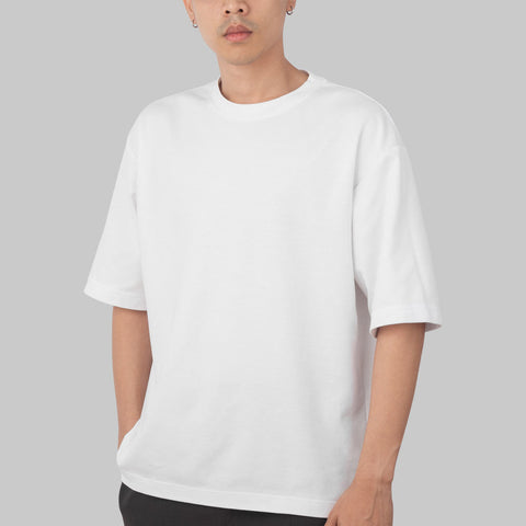 White Oversized T Shirt For Men