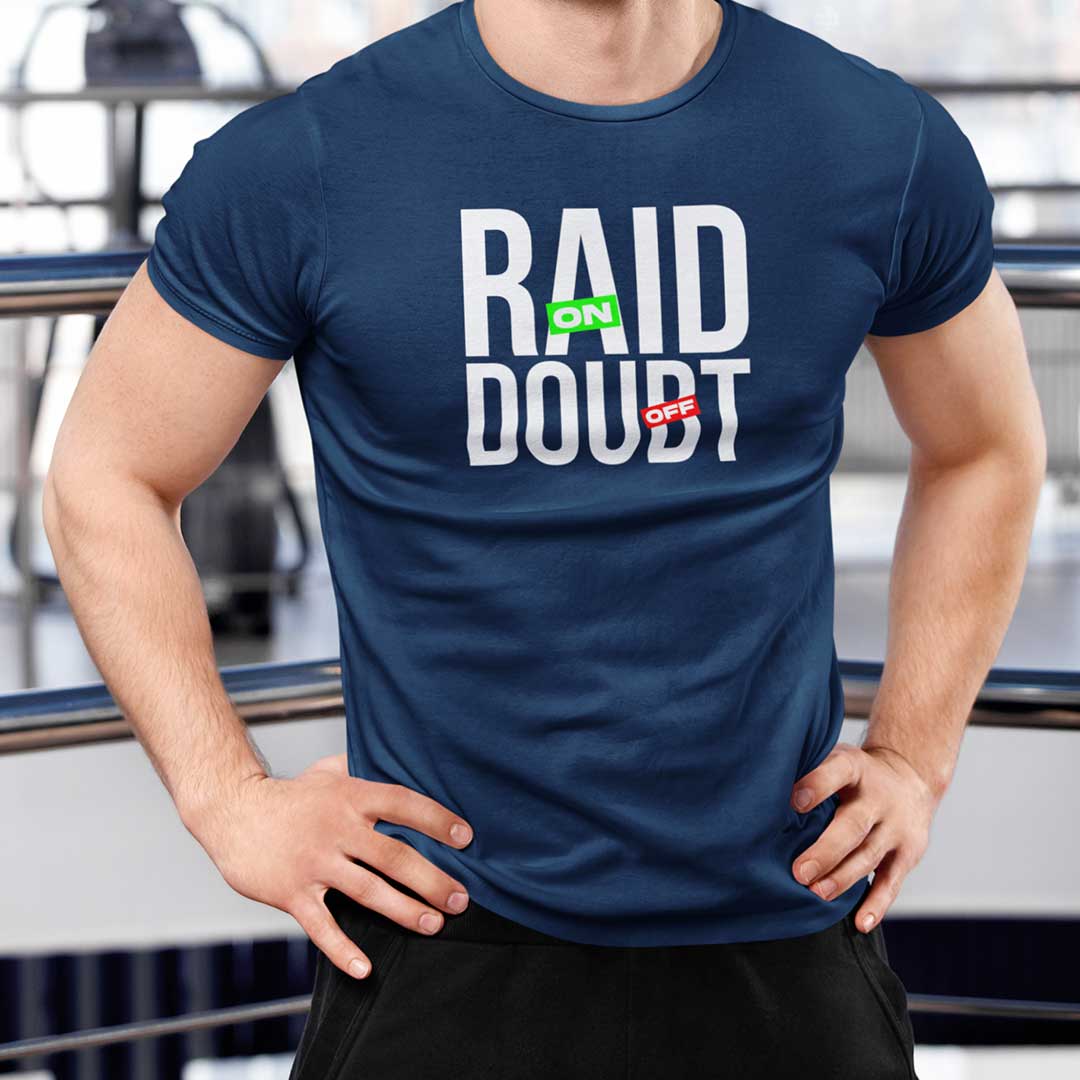 Raid on Doubt Off - Kabaddi Men T Shirt