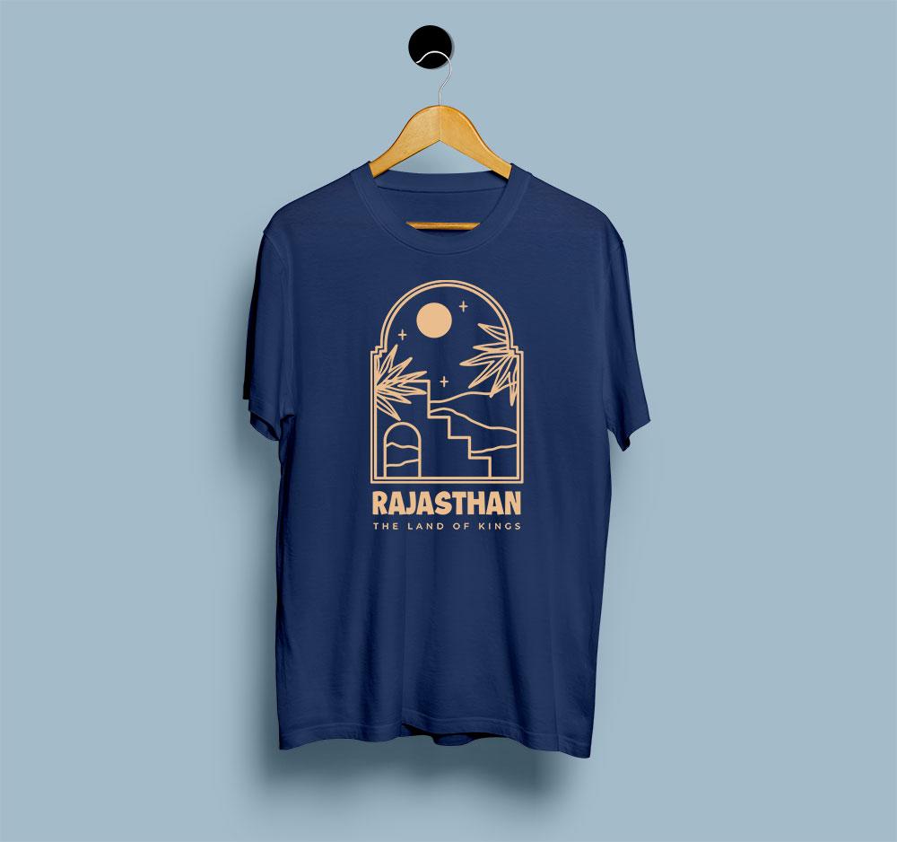 Rajasthan The Land Of Kings T Shirt