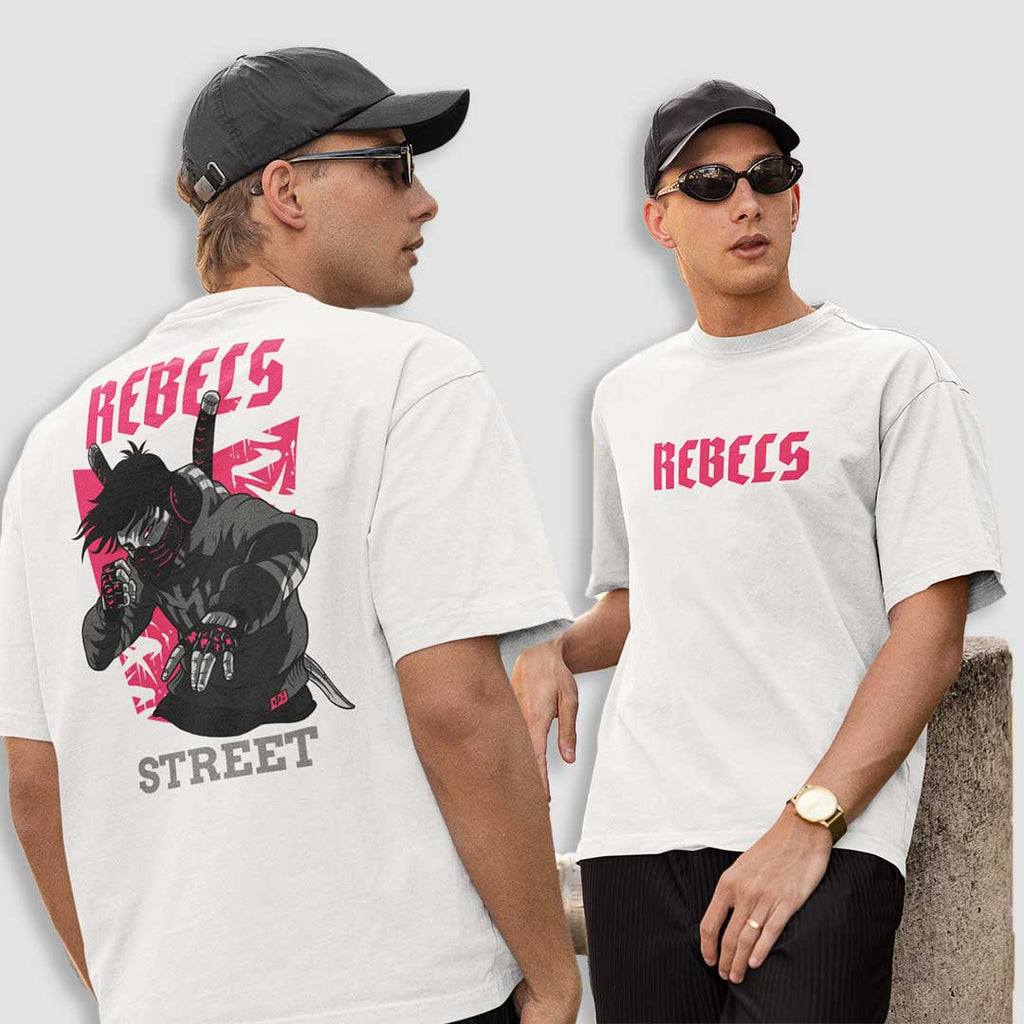Rebels Anime Oversized T Shirt