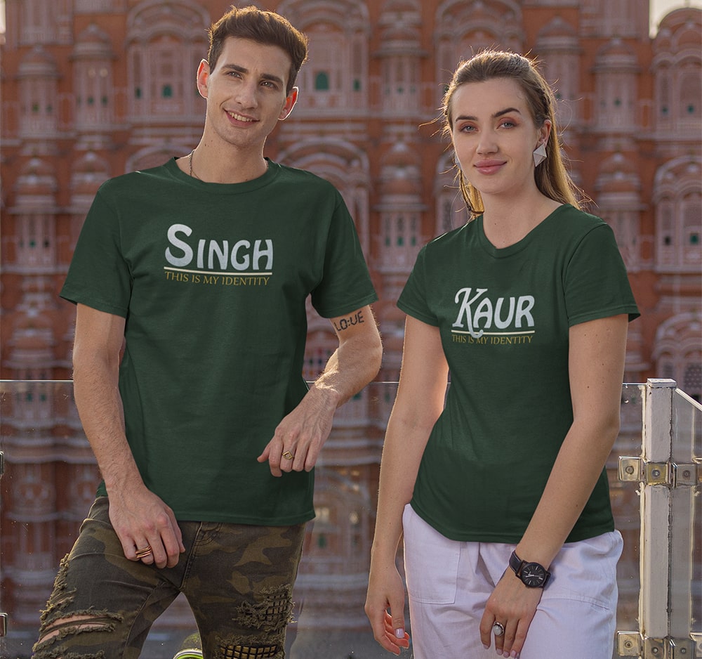 Singh Kaur Couple T Shirts