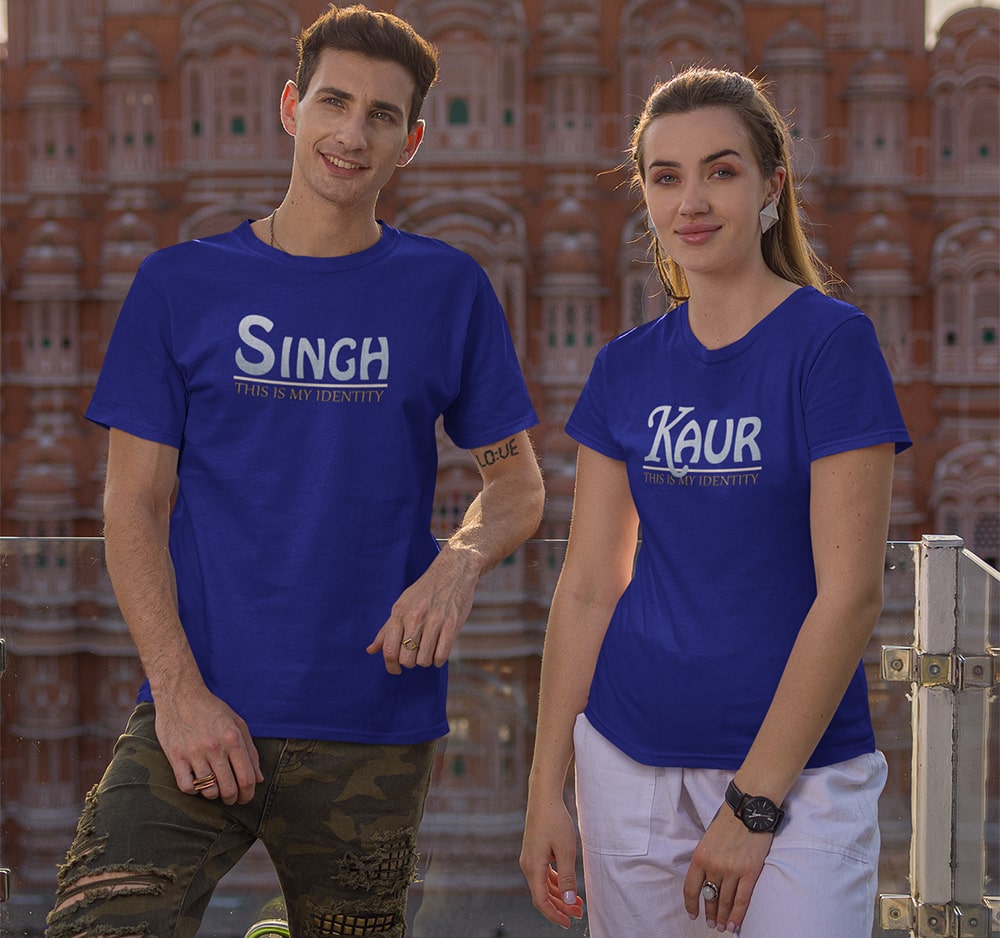 Singh Kaur Couple T Shirts