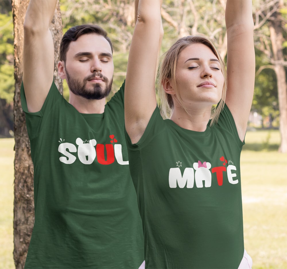 Soul Mate Couple T Shirt