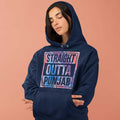 Straight Outta Punjab Women Punjabi Hoodie