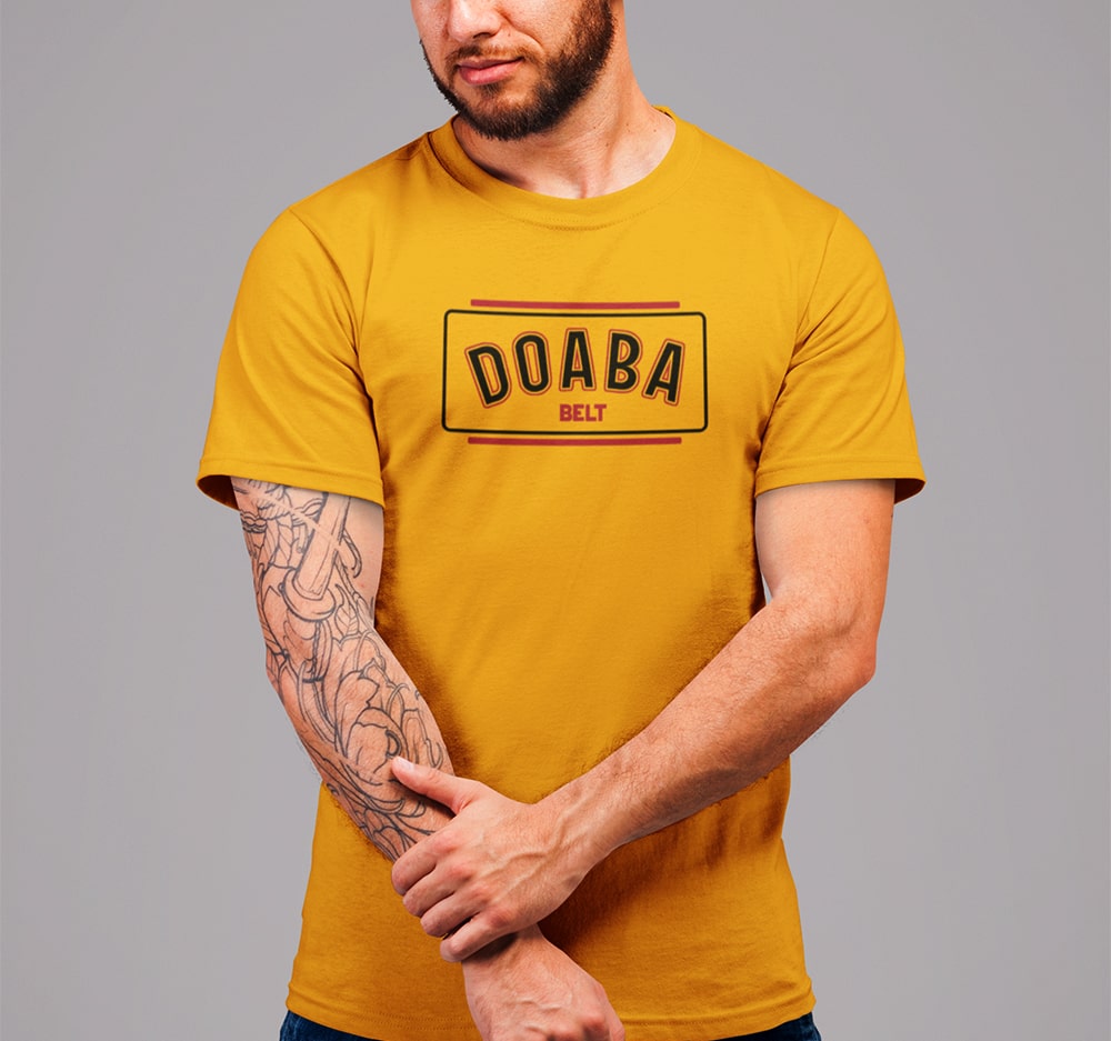 Doaba Belt Men Punjabi T Shirt