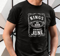 Kings Are Born In June - Men T Shirt