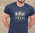 Kings Are Born In July - Men T Shirt