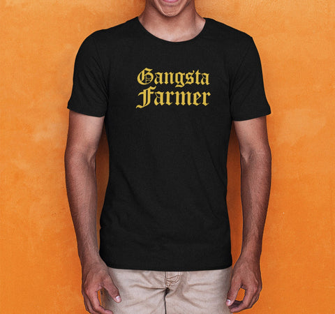 Gangsta Farmer Men Punjabi T Shirts