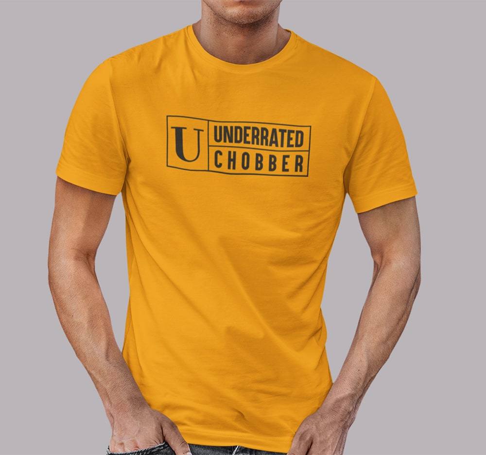 Underrated Chobber - Men Punjabi T Shirt