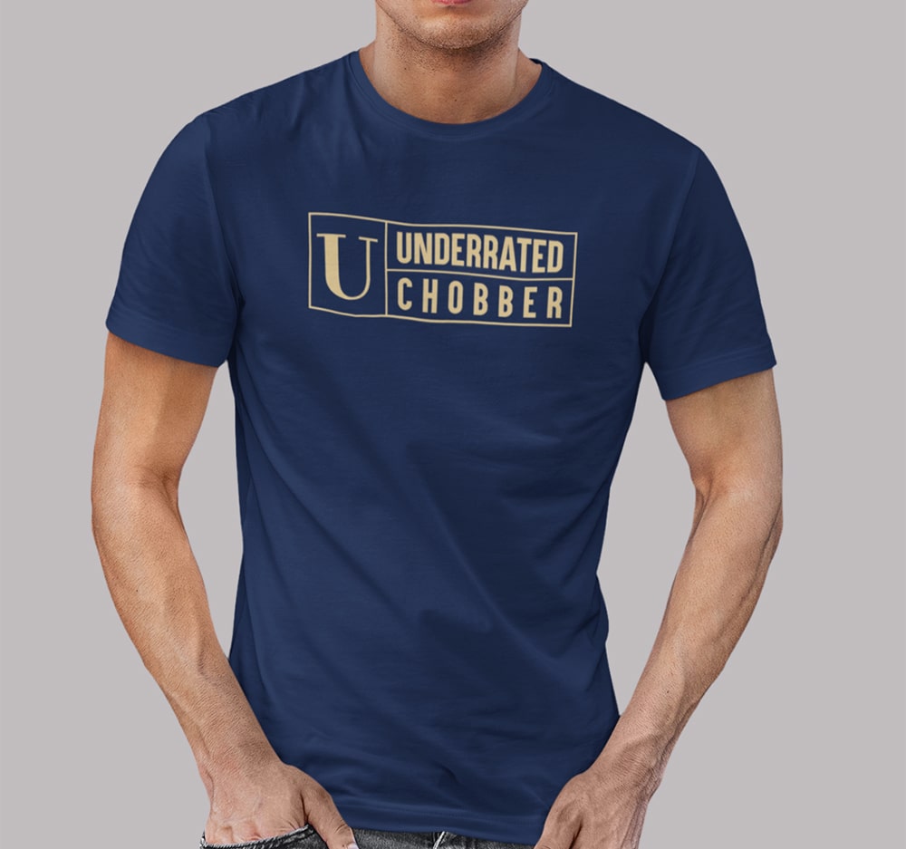 Underrated Chobber - Men Punjabi T Shirt