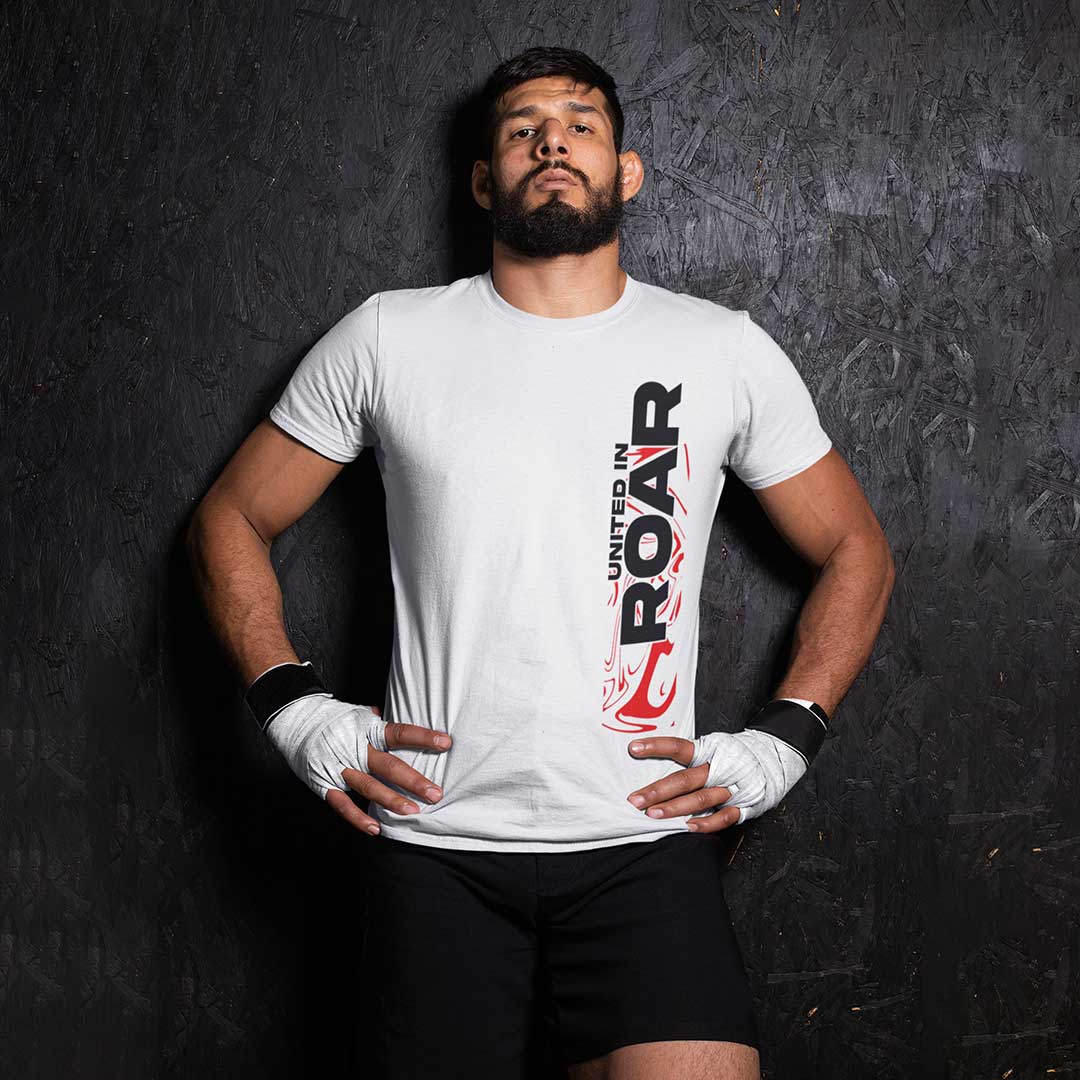 United in Roar Kabaddi T Shirt - Printed Kabaddi Tshirt Online For Men ...