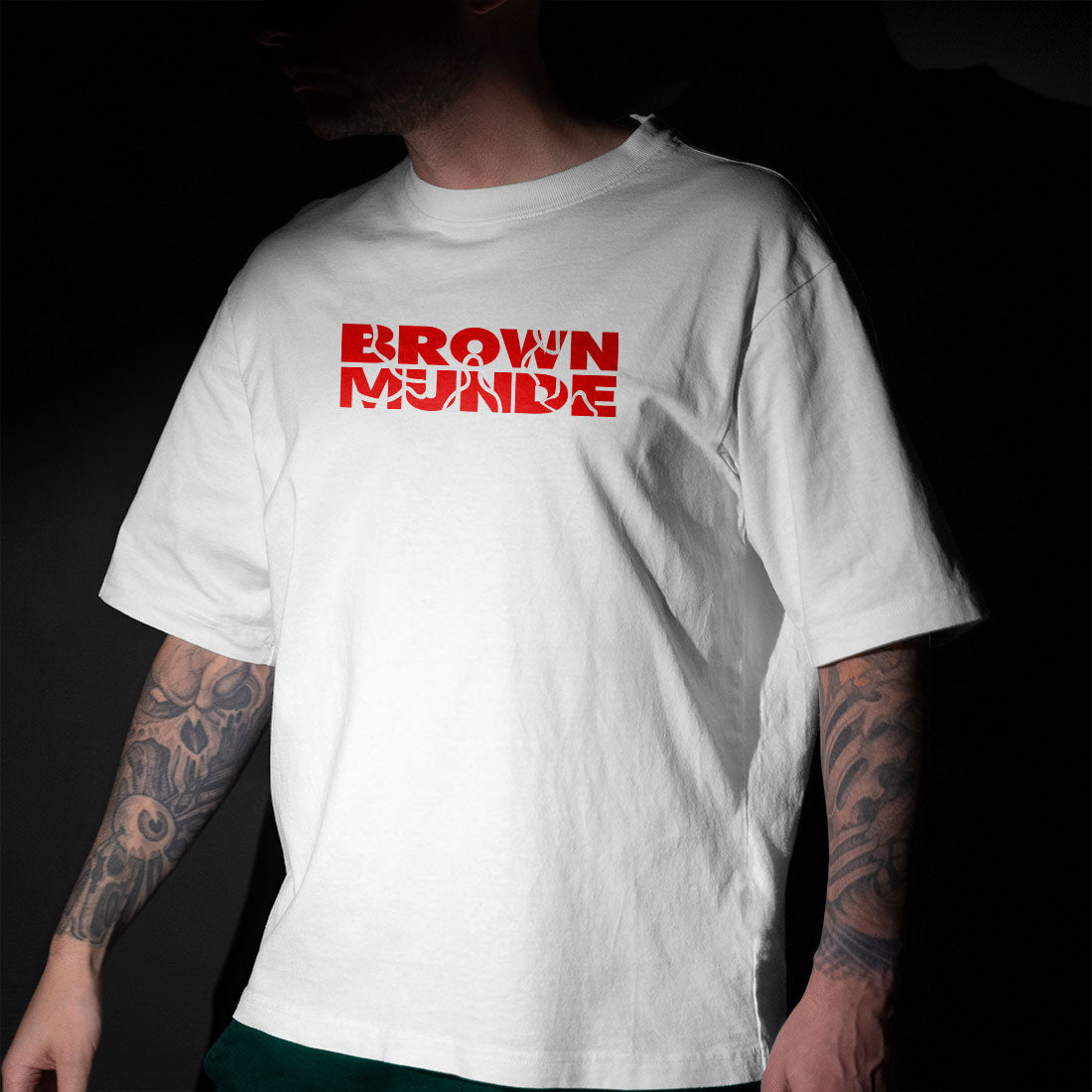 Brown Munde Oversized T Shirt