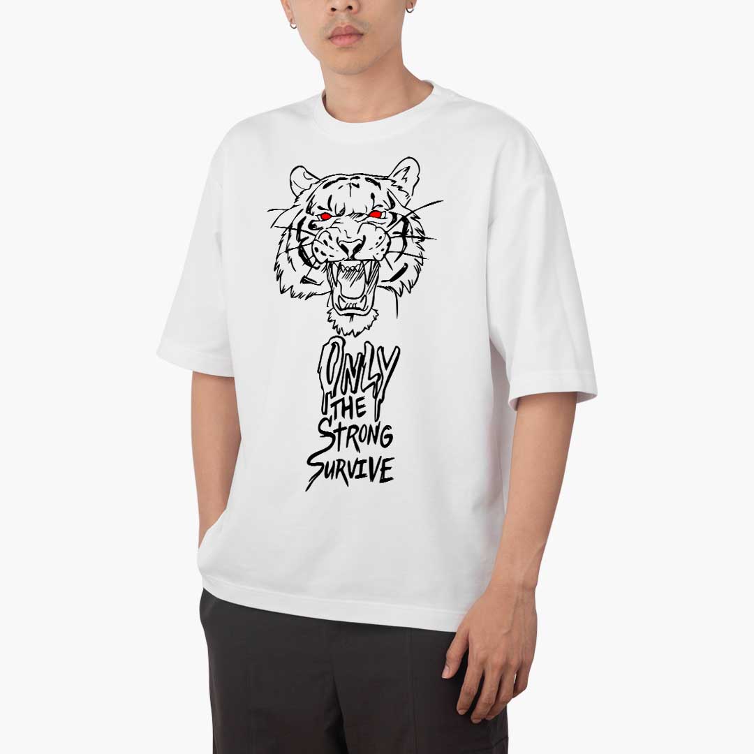 The Strong Survive Oversized T shirt