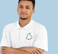 Punjab Map Collar Polo T Shirt