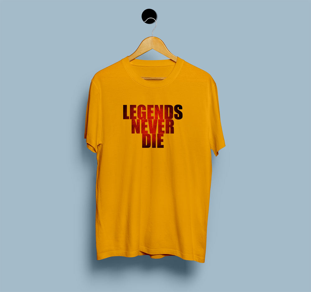 Sidhu Moose Wala Legends Never Die T Shirt